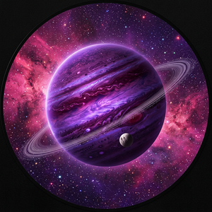 Violetter Planet